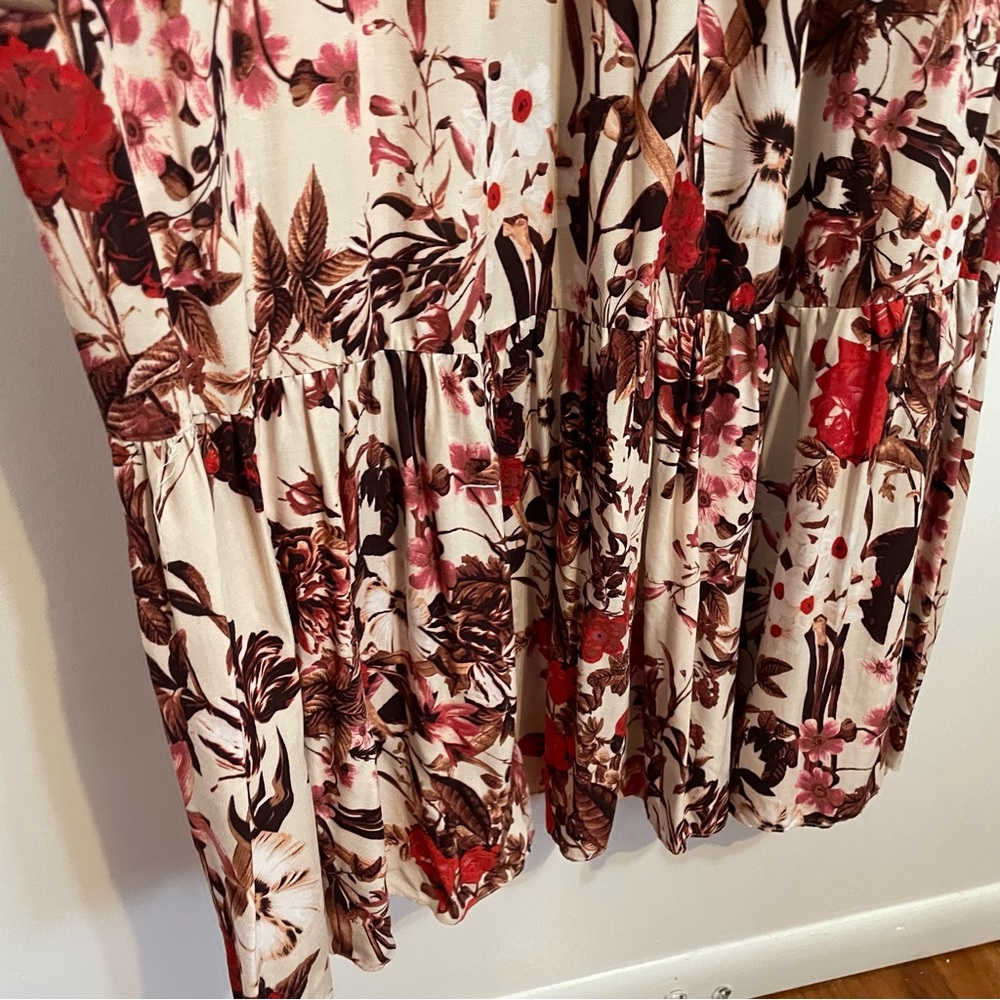 H&M Maxi Ruffle Dress Size 2 - Picture 8 of 11